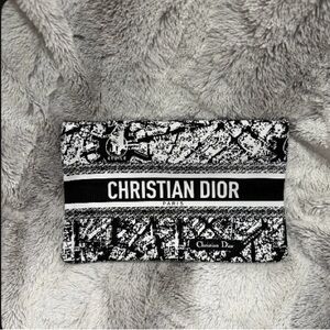 Christian Dior Black and White Pouch